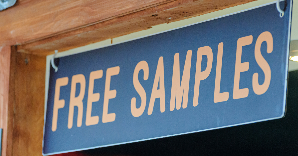 free samples for dietitians